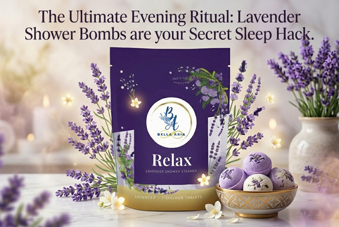 The Ultimate Evening Ritual: Lavender Shower Bombs are your Secret Sleep Hack