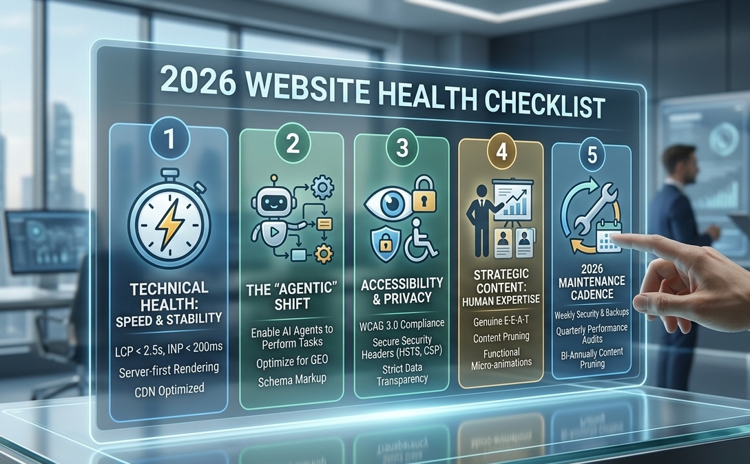 A 2026 Website Health Checklist