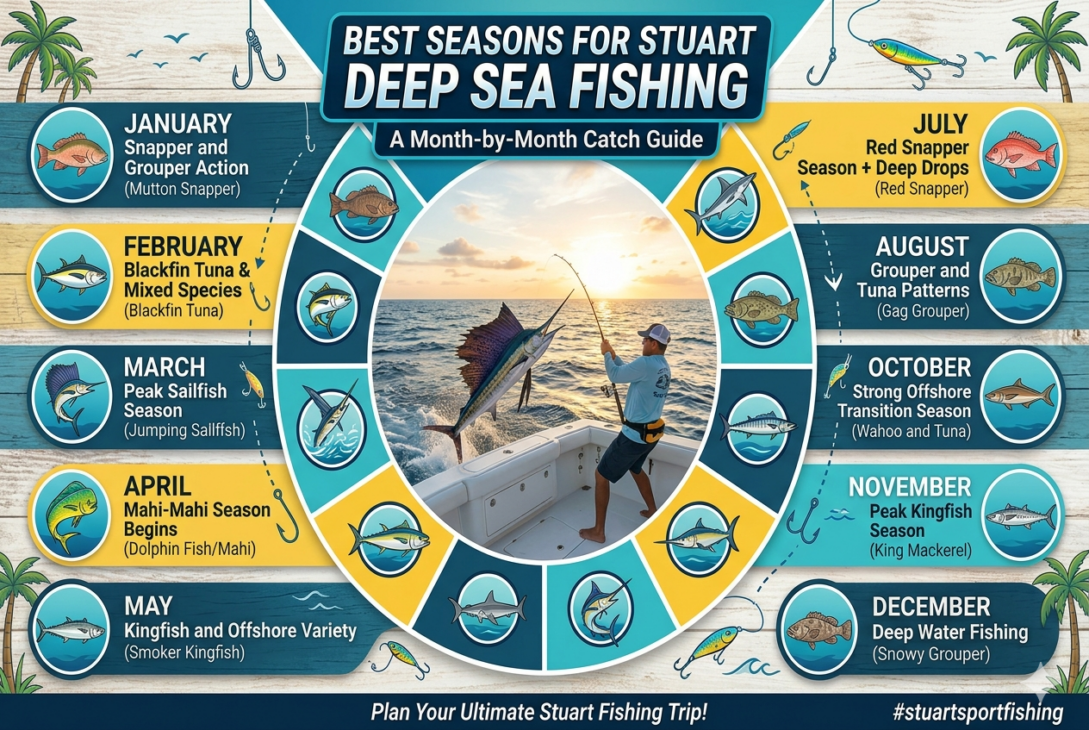 Best Seasons for Stuart Deep Sea Fishing A Month-by-Month Catch Guide