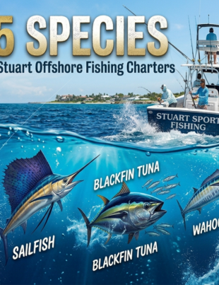 Top 5 Species You’ll Catch on Stuart Offshore Fishing Charters This Season