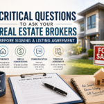 5 critical questions for real estate brokers