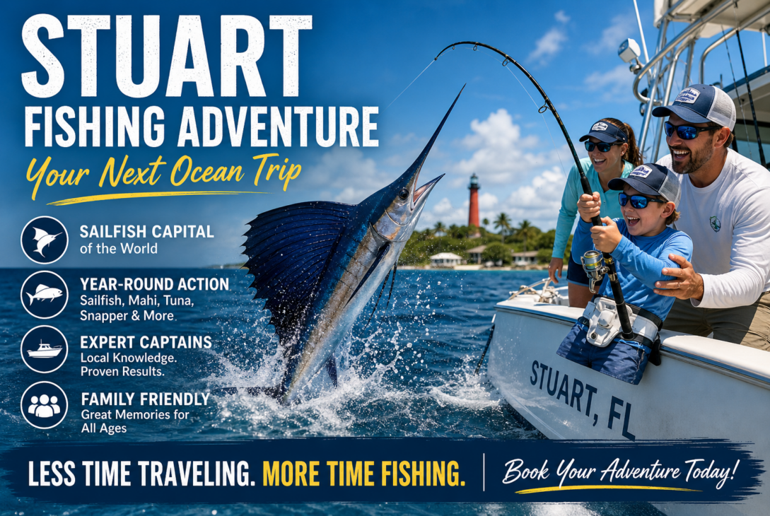 Fishing adventure in Stuart, FL
