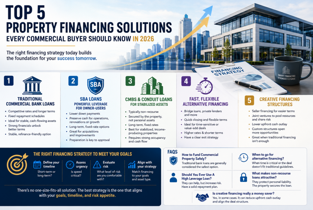Top 5 property financing solutions for 2026