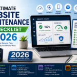 Website maintenance checklist for 2026