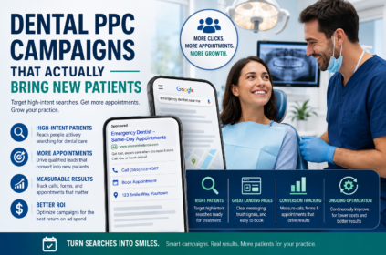 Dental PPC campaigns for growth