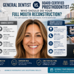 General dentist vs prosthodontist: Smile transformation