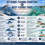 Offshore vs reef fishing comparison