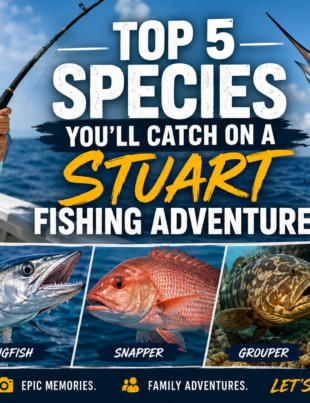 Top fishing species adventure in Stuart