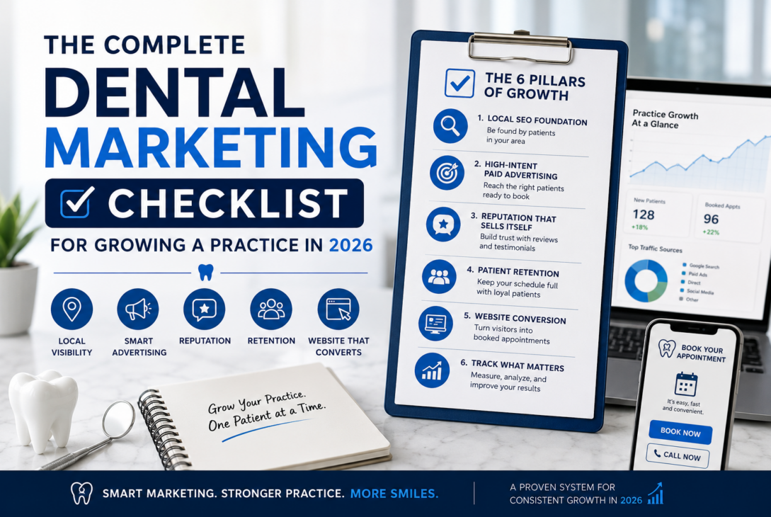 Dental marketing checklist for growth