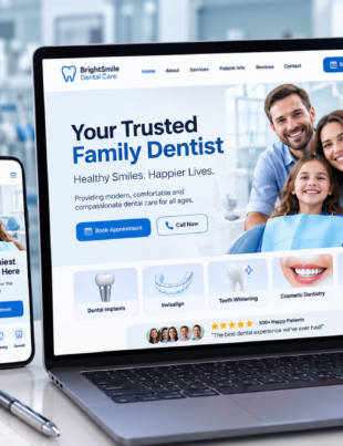 Dental website growth and conversion tools