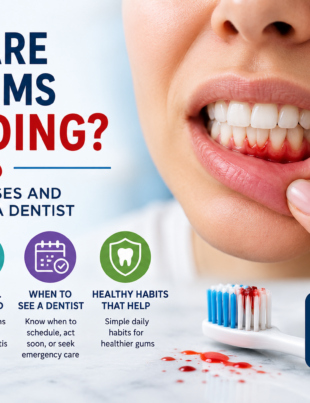 Why are my gums bleeding?