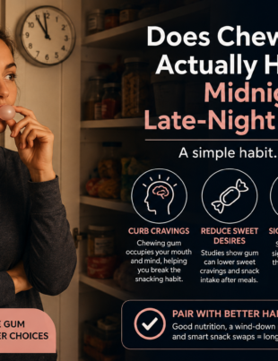 Chewing Gum vs. Midnight Snacking