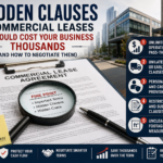Hidden Clauses in Commercial Leases