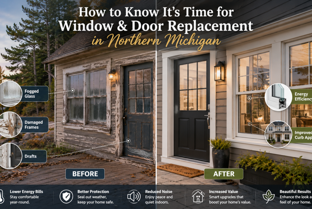 Window & Door Installation Northern Michigan