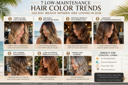 hair color in Delray Beach